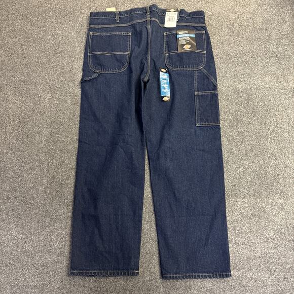 NWT Dickies Men’s 40x30 Relaxed Fit Straight Leg Carpenter Jeans - Picture 8 of 8